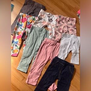Toddler girl pants bundle